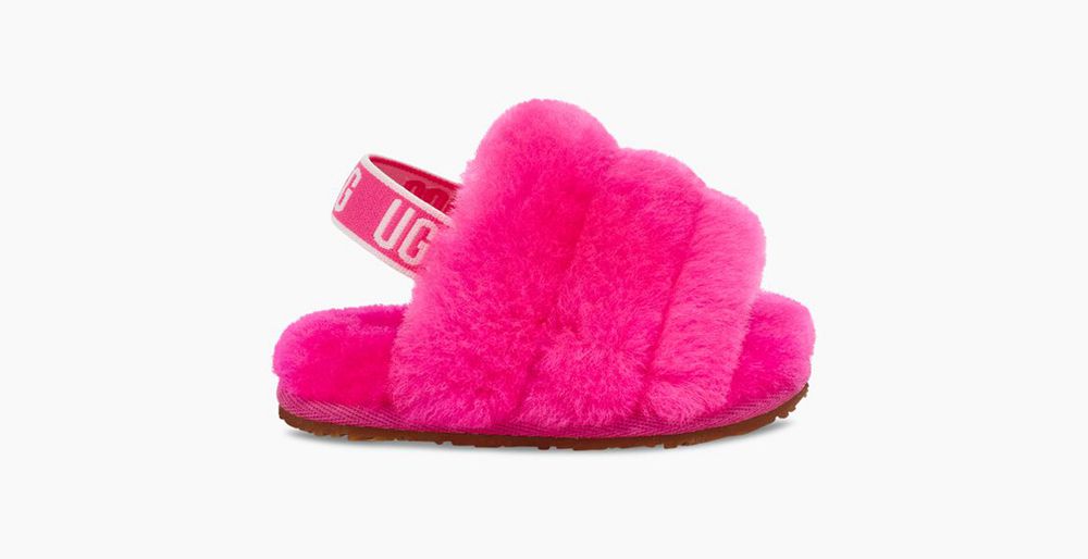 Ugg Slides Canada - Ugg Kids' Fluff Yeah Rose